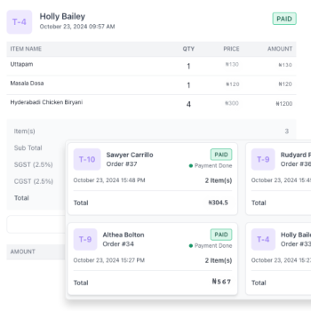 Streamline Order Management