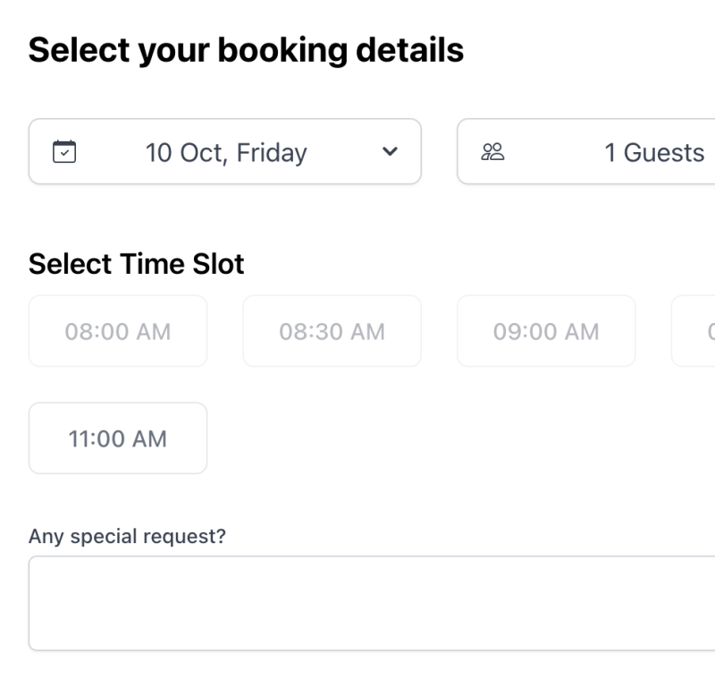 Optimize Table Reservations